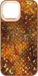 Чохол-накладка Harder Nagas для Apple iPhone 14 Brown (ARM76750)