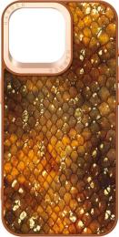 Чохол-накладка Harder Nagas для Apple iPhone 15 Pro Max Brown (ARM76745)