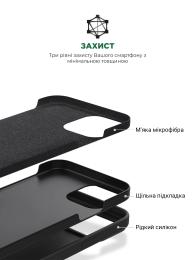 Чохол-накладка ArmorStandart ICON2 Case для Apple iPhone 12 Pro Max Black (ARM60570)