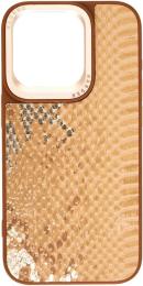 Чохол-накладка Harder Snake Pattern для Apple iPhone 14 Pro Beige (ARM76806)