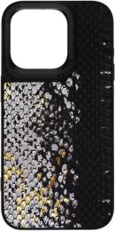 Чохол-накладка Harder Snake Pattern для Apple iPhone 15 Pro Black (ARM76793)