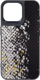 Чохол-накладка Harder Snake Pattern для Apple iPhone 15 Pro Max Black (ARM76799)
