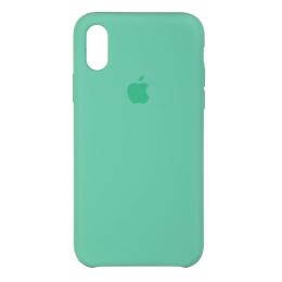 Чохол-накладка Infinity Silicone Case для Apple iPhone XS/X Spearmint