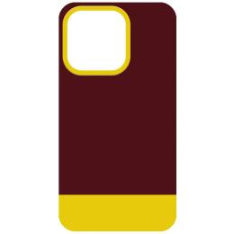 Чохол-накладка EpiK TPU + PC Bichromatic для Apple iPhone 13 Pro (6.1) Yellow Brown