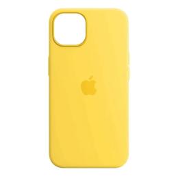 Чохол-накладка Infinity Original Silicone Case для Apple iPhone 15 Lemon Zest (ARM69838)