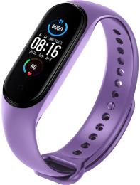 Ремінець для фітнес-браслету ColorWay Xiaomi Mi Band 5/6/7 Light Violet (CW-SXMB7-LV)