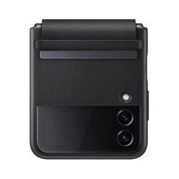 Чохол-накладка Samsung Flap Leather Cover для Samsung Flip 4 Black