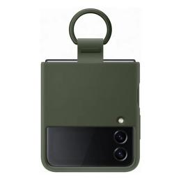 Чохол-накладка Samsung Flap Leather Cover для Samsung Flip 4 Khaki