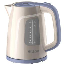 Електрочайник Hilton HEK-173 Gray Beige 2200W 1.7л