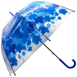 Парасолька Mic т0023 Blue ТРОСТИНА ЛИСТОЧКИ висота - 81 см; діаметр - 84 см
