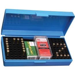 Кейс MTM .22 LR д/патрон. кал. 22lr. 17HMR на 200шт Blue (SB-200-20)