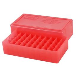 Кейс MTM д/піст.патр.38 Spec., 9 mm 38 SPEC на 50 патр. Red (E-50-38-29)