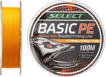Рибальській шнур Select Basic PE 18702777 Orange
