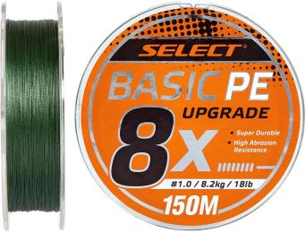 Рибальській шнур Select Basic PE 8x 18703132 Dark Green