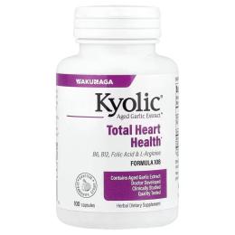 Вітаміни та мінерали Kyolic Екстракт часнику для здоровя серця, Aged Garlic Extract, Formula 1 (WAK-10841)