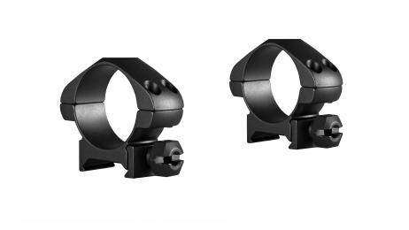 Кільця Hawke Precision Steel Ring Mounts 30mm Low (23005)