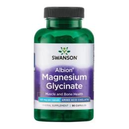Вітаміни та мінерали Swanson Albion Magnesium Glycinate 133 mg - 90 caps