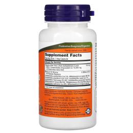 Вітаміни та мінерали Now Foods Aloe Vera 10000 &amp; Probiotics - 60 vcaps