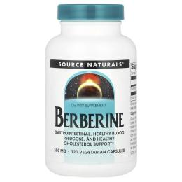 Вітаміни та мінерали Source Naturals Berberine 500 mg - 120 vcaps