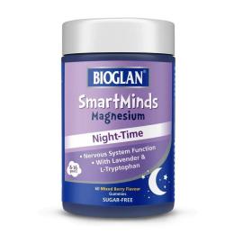 Вітаміни та мінерали Bioglan SmartMinds Magnesium Night-Time (60 gummies, mixed berry) (23987-01)