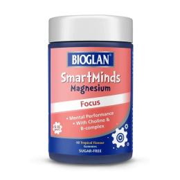 Вітаміни та мінерали Bioglan SmartMinds Magnesium Focus (60 gummies, tropical) (23988-01)