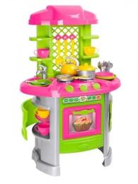 Іграшкова кухня Технок 0915TXK плита з посудом для дівчинки