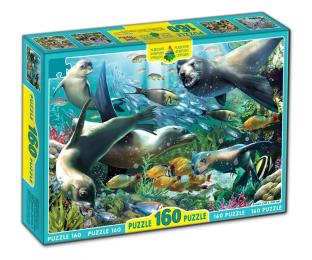 Пазл Енергія Плюс Моржі тюлені котики 160 елементів
