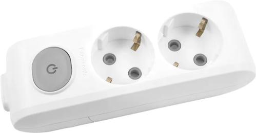 Колодка для мережевого фільтра Panasonic X-tendia WLTA04202GR-UA Gray із заземленням 2 гнізда, із захисними шторками, з