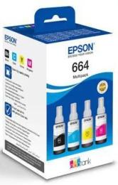 Комплект чорнил для принтера Epson B/C/M/Bk 4 * 70г (C13T66464A)