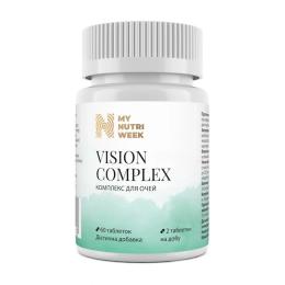Натуральна добавка і екстракт My Nutri Week Vision Complex (60 tabs) (24196-01)