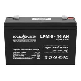 Акумулятор для ДБЖ LogicPower LPM 6-14 AH