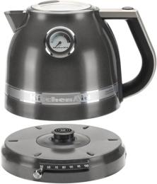 Електрочайник KitchenAid Artisan 5KEK1522EMS Silver 1,5 л (срібний медальйон)