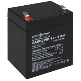 Акумулятор для ДБЖ LogicPower LPM 12 - 5, 0 AH