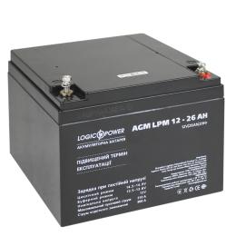 Акумулятор для ДБЖ LogicPower LPM 12 - 26 AH
