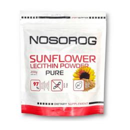 Натуральна добавка і екстракт NOSOROG Sunflower Lecithin Powder (200 g, pure) (10837-01)