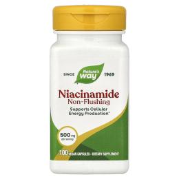 Натуральна добавка і екстракт Natures Way Niacinamide 500 mg - 100 caps (2023-10-6391)