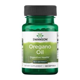 Натуральна добавка і екстракт Swanson Oregano Oil 10:1 Extract 150mg - 120 softgels (2023-10-5867)