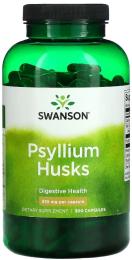 Натуральна добавка і екстракт Swanson Psyllim Husks 610mg - 300 caps (100-79-4183405-20)