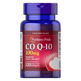 Натуральна добавка і екстракт Puritans Pride Q-SORB Co Q-10 100mg - 120 caps (100-70-6934647-20)