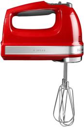 Міксер KitchenAid 5KHM9212EER Red ручний 9 швидкостей