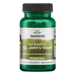 Натуральна добавка і екстракт Swanson St. Johns Wort 375mg - 60 caps (100-79-5898761-20)