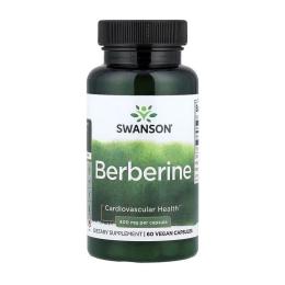 Натуральна добавка і екстракт Swanson Berberine 400 mg (60 veg caps) (23917-01)