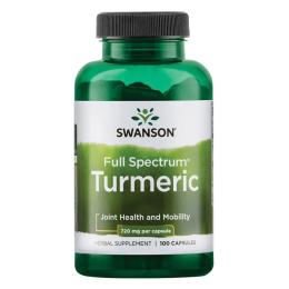 Натуральна добавка і екстракт Swanson Turmeric 720 mg - 100 caps (100-13-9795217-20)