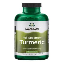 Натуральна добавка і екстракт Swanson Turmeric 720 mg - 240 caps (100-14-2769848-20)