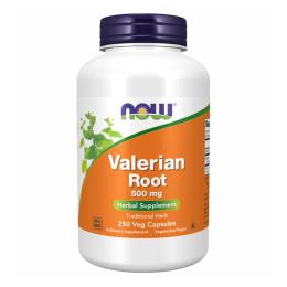 Натуральна добавка і екстракт Now Foods Valerian Root 500mg - 250 vcaps (2022-10-1366)