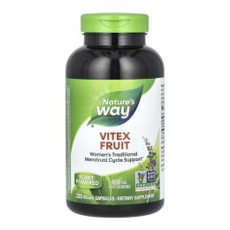 Натуральна добавка і екстракт Natures Way Vitex (Fruit) - 320 vcaps (2022-10-1114)