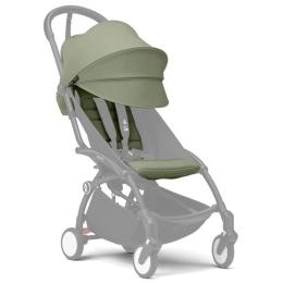Комплект кольоровий Stokke YOYO 6+ Olive капюшон та дод. мяка вкладка (646411)
