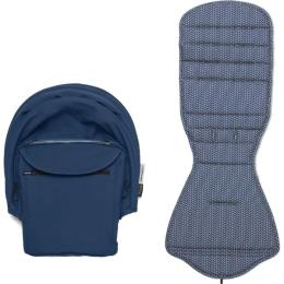 Комплект кольоровий Stokke YOYO 6+ Blue капюшон та дод. мяка вкладка (646407)