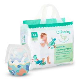 Підгузки-трусики Offspring розмір XL, 12-20 кг, 30 шт, Підводний світ