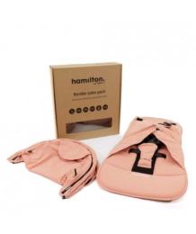 Набір текстилю для коляски Hamilton by Yoop X1 Plus Light Pink (65054)